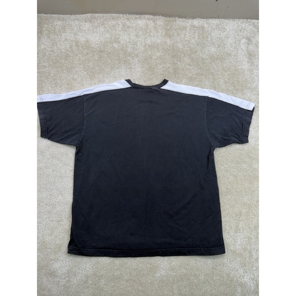 Vintage 2003 True Fan Pittsburgh Pirates Tee Shirt Mens XL Black Gold MLB - Picture 2 of 7